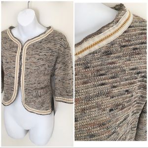 Italian Light tweed cardigan